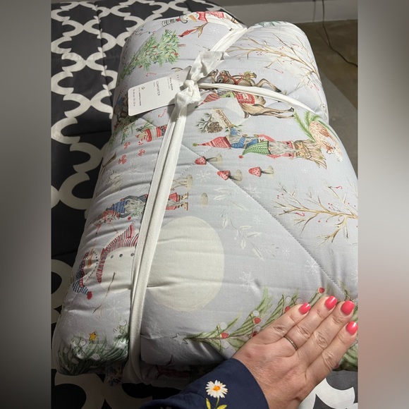 Pottery Barn Bedding Pottery Barn Snowy Days Gnomes Comforter From